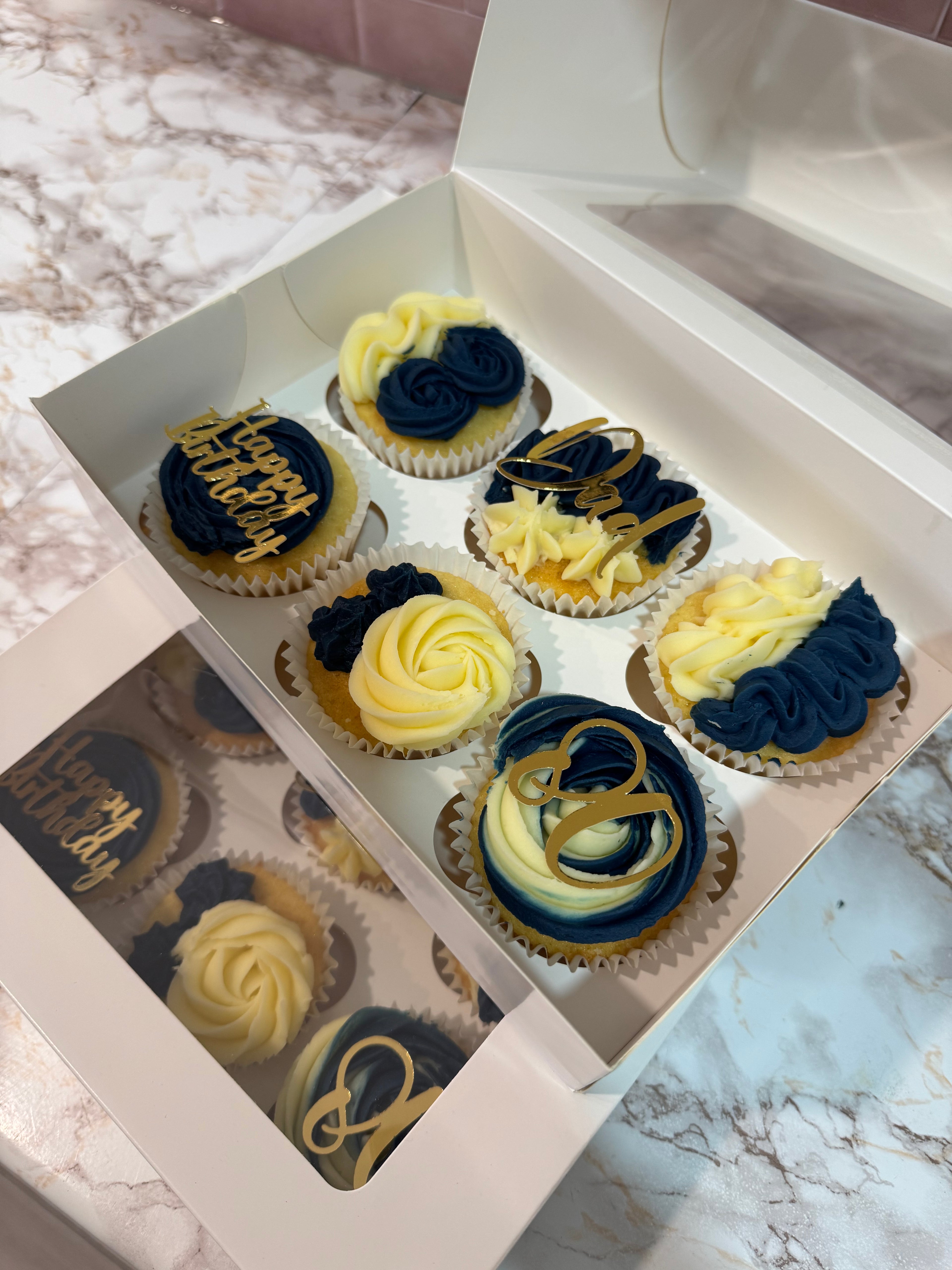 Box of 6 cupcakes (Local delivery only)