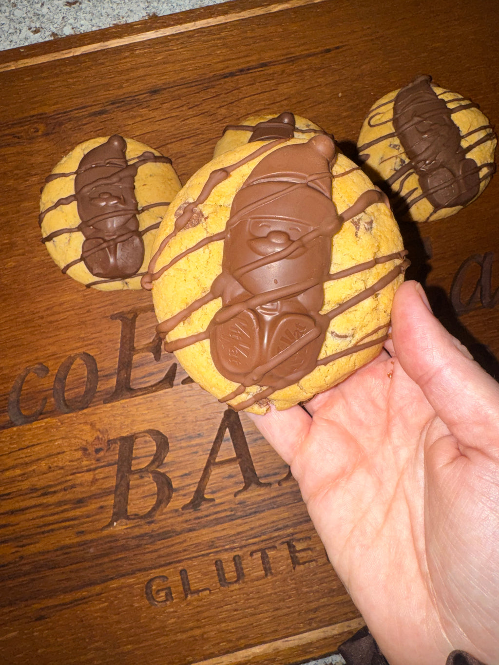 Kit Kat Santa cookies