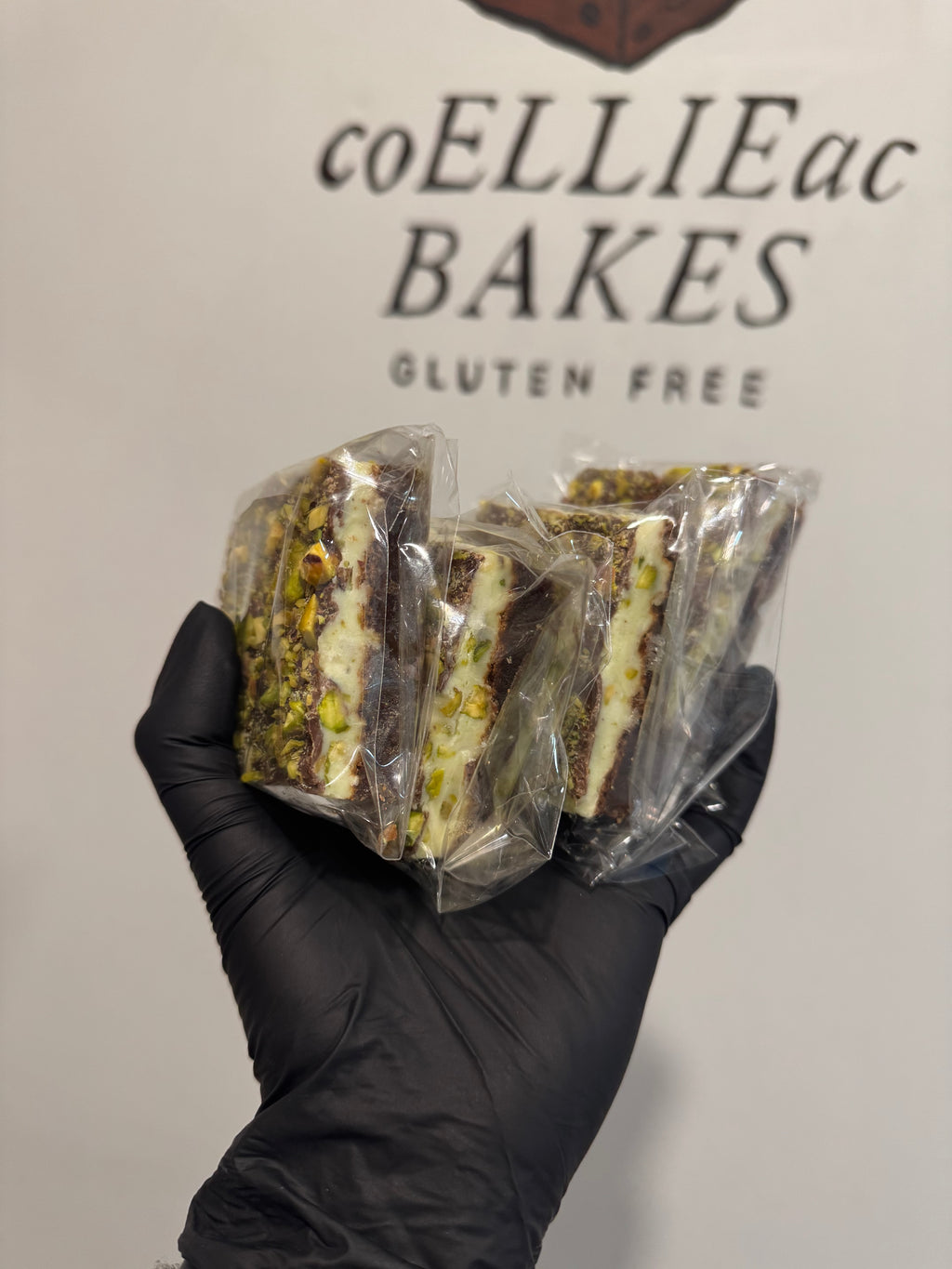 Box of Pistachio Brownies