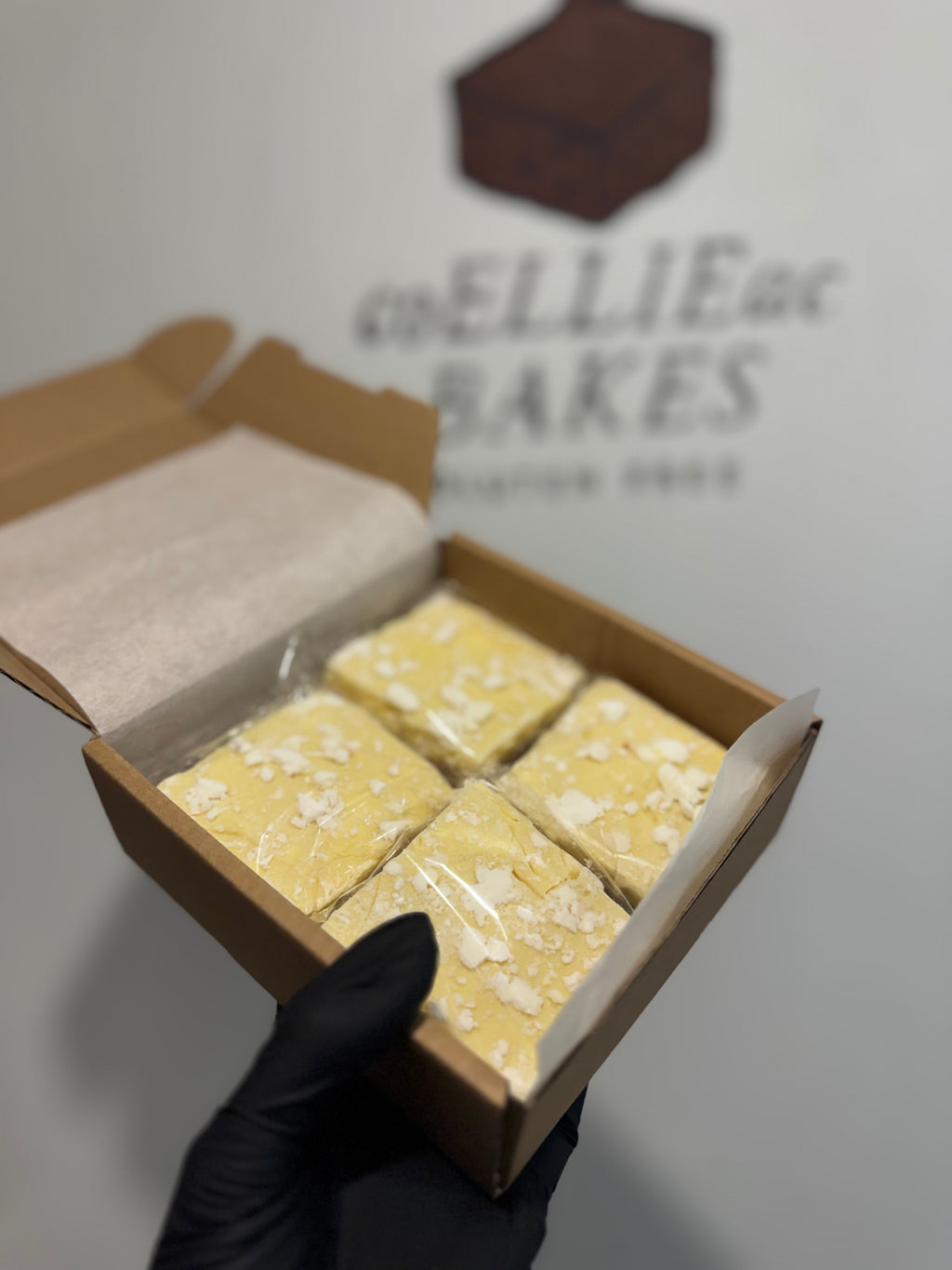 Box of Lemon Meringue Blondies