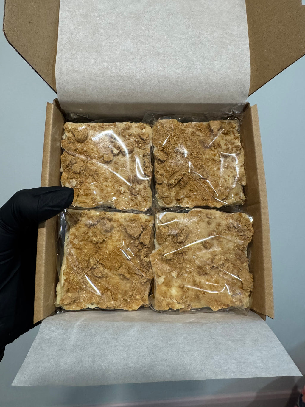 Box of Caramelised Biscuit Blondies