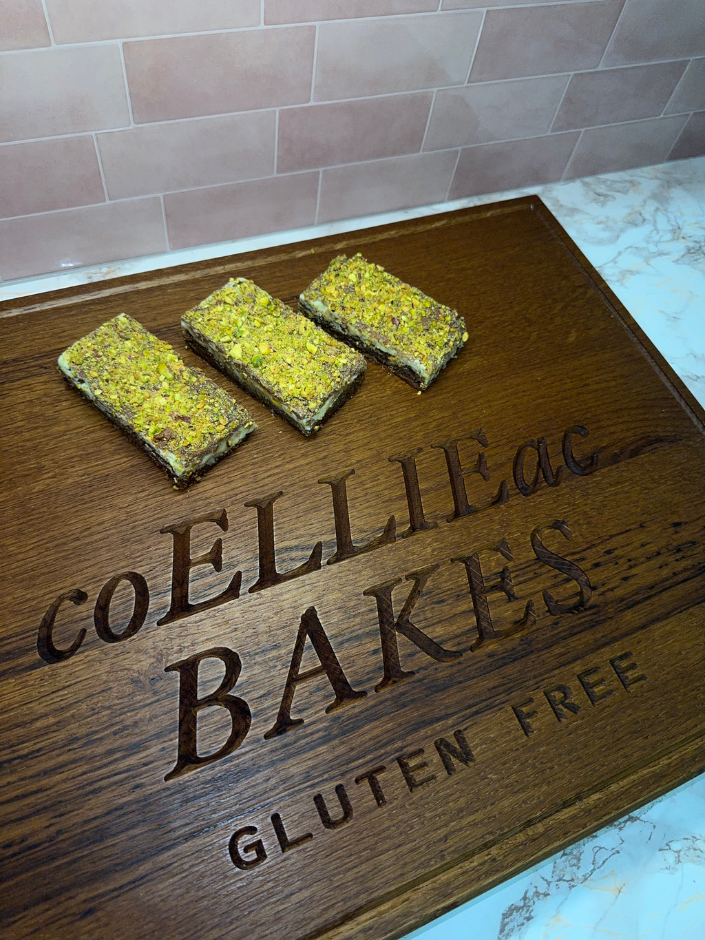 Pistachio Fudge Brownie