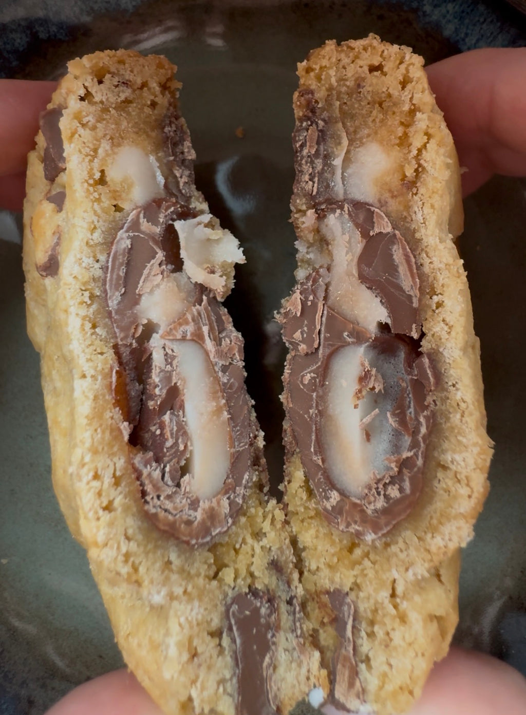 Creme Egg cookies