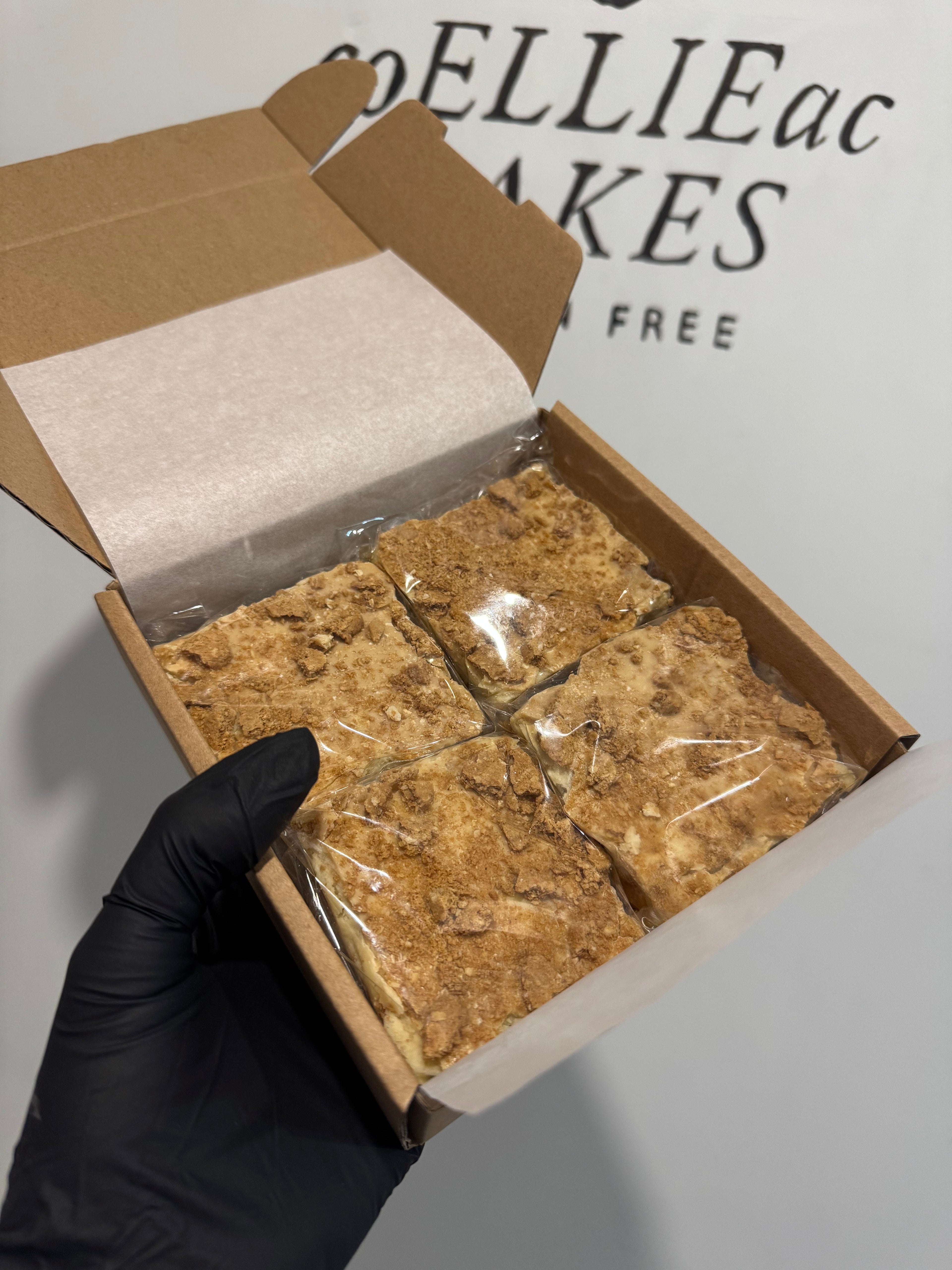 Box of Caramelised Biscuit Blondies